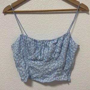 FLORAL CROP TOP🦋